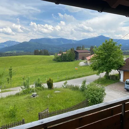 Ferienwohnung Haus Bergblick Rettenberg Exterior foto